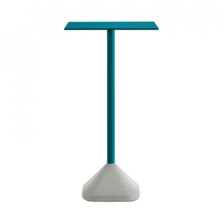Picioare de masa din metal - Picior de masa inalta de bar cu baza din beton si coloana metalica H108 CONCRETE 855