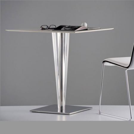 Picioare (baze) de masa inox cu plexiglas H71.5 KRYSTAL 4421 [1]
