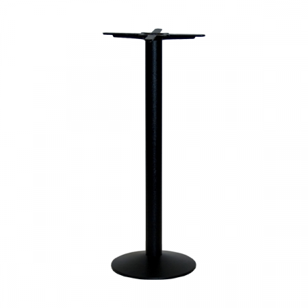 Baze de masa - Picioare (baze) de masa inalta metalica fonta rotunda H108 CARDIFF