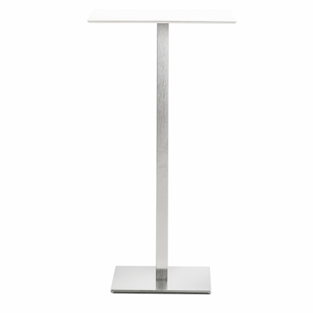 Picioare de masa din metal - Picioare (baze) de masa inalta metalica H110 INOX 4406