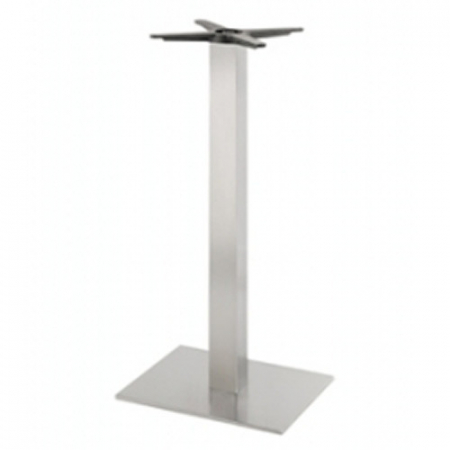 Picioare de masa din metal - Picioare (baze) de masa inalta metalica H110 INOX 4474