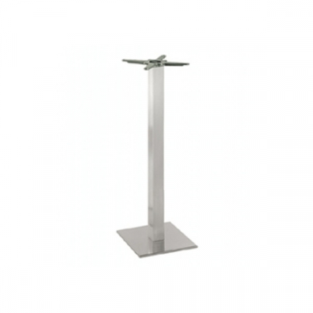 Picioare de masa din metal - Picioare (baze) de masa inalta metalica H110 INOX 4494