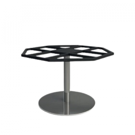 Picioare de masa din metal - Picioare (baze) de masa metalica h73 INOX 4437/AC REG