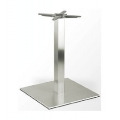 Picioare de masa din metal - Picioare (baze) de masa metalica H73 INOX 4491