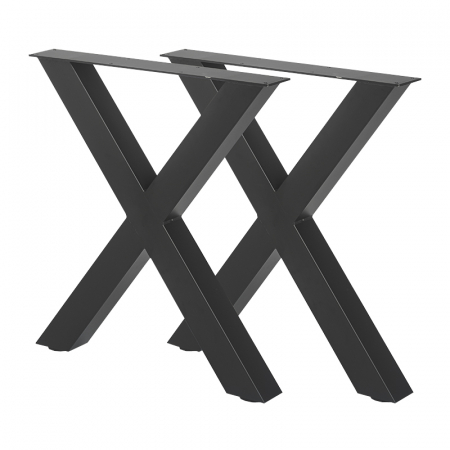 Picioare de masa din metal - Picioare (baze) de masa realizate din metal X-FRAME