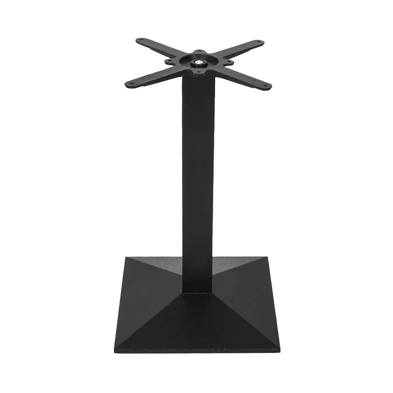 MOBILIER HORECA - Picior (baza) de masa metalica fonta patrata H72 CARDIFF