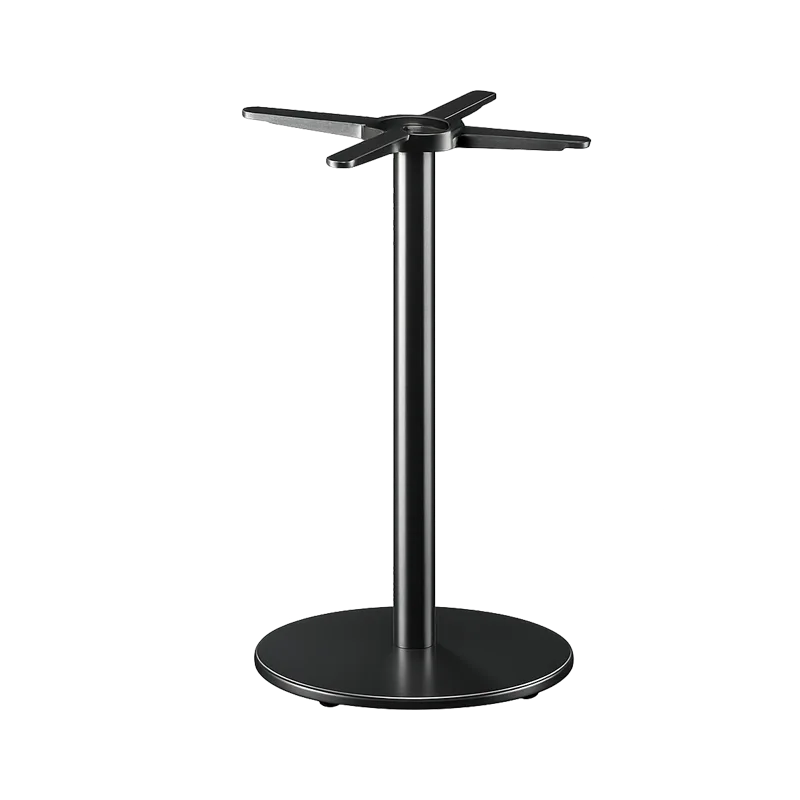 Baze de masa - Picioare (baze) de masa metalica h73 INOX 4401 / AC / LU