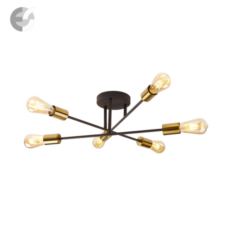 ILUMINAT - Plafoniere ARMSTRONG 8046-6BK