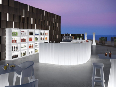 Vitrina bar din plastic luminosa pentru exterior FROZEN DISPLAY [4]