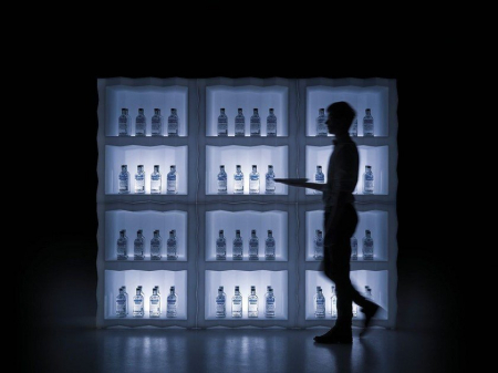 Vitrina bar din plastic luminosa pentru exterior FROZEN DISPLAY [5]