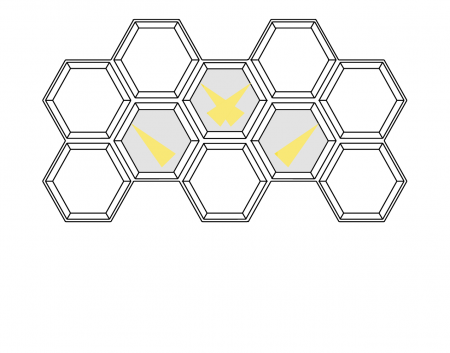 Vitrina bar din plastic, modulara pentru evenimente - HEXA [6]