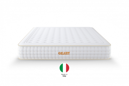 Saltele hoteliere - Saltele matrimoniale din spuma cu memorie fermitate moale - medie GALAXY