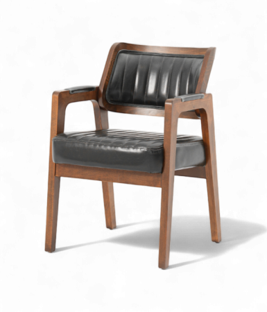 Scaune HoReCa - Scaun cu brate mid-century pentru restaurant - ASTON