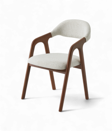 Scaune tapitate - Scaun cu cadru din lemn masiv pentru restaurant - NOVA