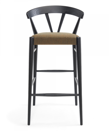 Scaune inalte de bar cadru lemn fag sezut tapitat GINGER SG2127 [1]