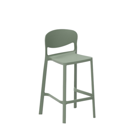 Scaun de bar cu sezut la 65 cm inaltime - NAIROBI H65 [6]