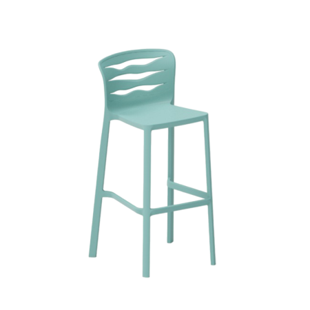 Scaun de bar din plastic stivuibil cu design modern elegant - OSLO H75 [7]