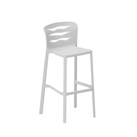 Scaun de bar din plastic stivuibil cu design modern elegant - OSLO H75 [4]