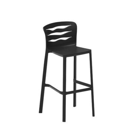 Scaun de bar din plastic stivuibil cu design modern elegant - OSLO H75 [5]