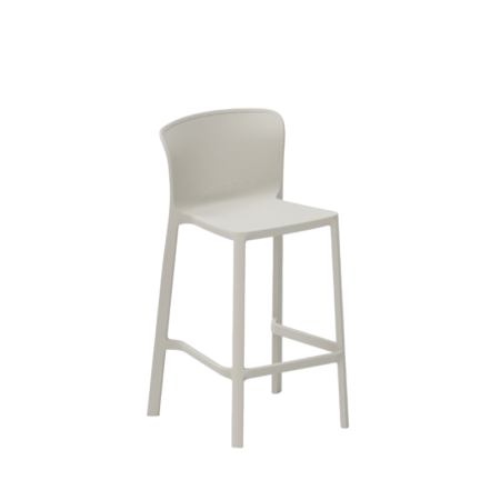 Scaun de bar din tehnopolimer cu sezut la 65 cm pentru food court - BROOKLYN H65 [2]