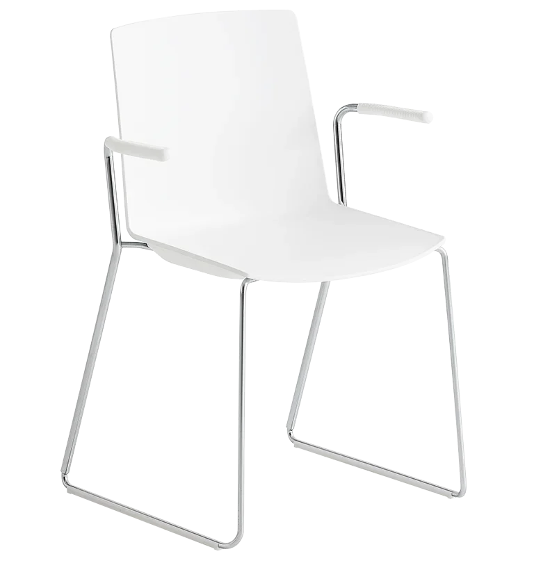 Scaune cantina - Scaun de cantina cu brate pentru suspendare pe blat - JUBEL SS