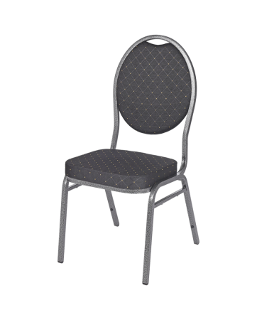 Scaune suprapozabile - Scaun de conferinta cu tapiterie ignifugata - HERMAN FIRE