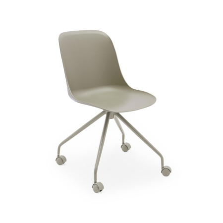 MOBILIER OFFICE - Scaun de conferinta / office cu cadru rotativ si roti - SHELL O