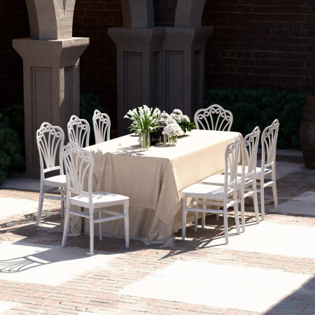 Scaun de evenimente realizat din polipropilena - FLORA [4]