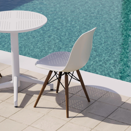 Scaun de terasa cu cadru si scoica din plastic - EOS-VX [1]