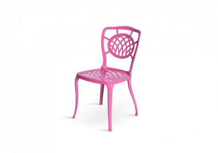 Scaun de terasa din metal in stil art nouveau - DIAMOND CG 510 [4]