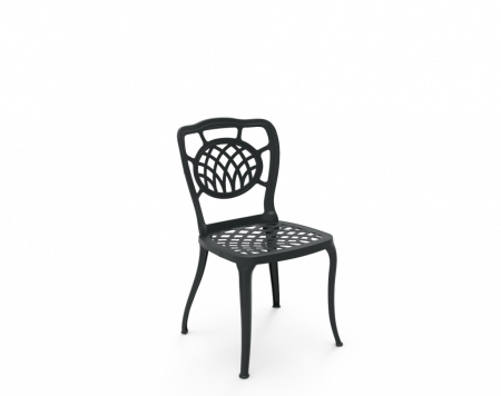 Scaune de terasa din metal - Scaun de terasa din metal in stil art nouveau - DIAMOND CG 510