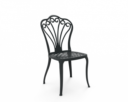 Scaune de terasa din metal - Scaun de terasa din metal in stil art nouveau - SUWAN CG 508
