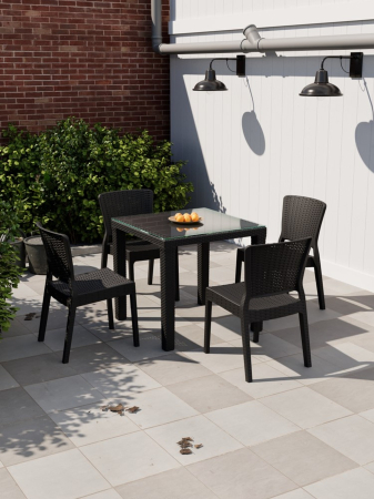 Scaun de terasa / exterior cu model de ratan - ANTARES [3]