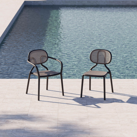 Scaun de terasa stivuibil realizat din plastic - HAZ [2]