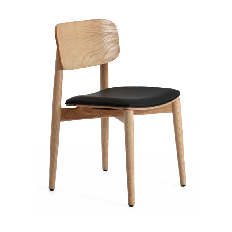 MOBILIER HORECA - Scaun din lemn masiv pentru amenajari HoReCa moderne - NOX