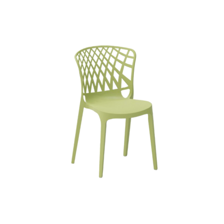 Scaun din plastic cu design scultural geometric - PORTO [7]