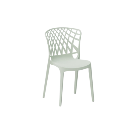 Scaun din plastic cu design scultural geometric - PORTO [4]
