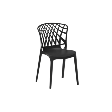 Scaun din plastic cu design scultural geometric - PORTO [5]