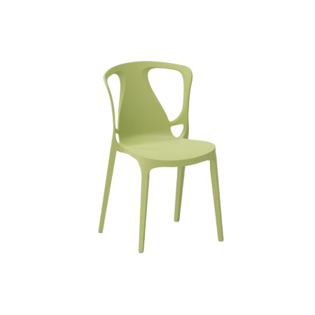 Scaun din plastic cu design scultural si stivuibil - BARCELONA [6]