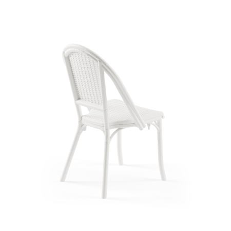 Scaun din plastic tip bistro pentru exterior - FLASH-R [1]