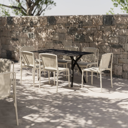 Scaun din polipropilena pentru exterior - NES [4]