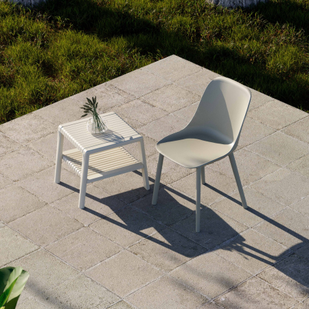 Scaun din polipropilena pentru exterior SHELL-P [3]