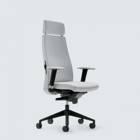 MOBILIER OFFICE - Scaun directorial cu brate si structura din plastic Trendy