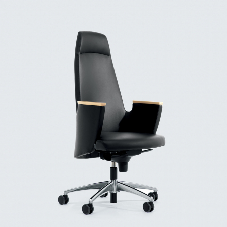 MOBILIER OFFICE - Scaun directorial cu brate si structura metalica Amadeus