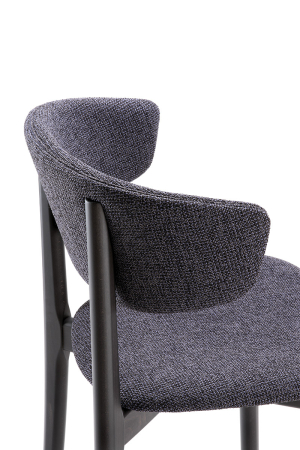 Scaun elegant cu cadrul din lemn masiv - BABAR 2466 PO [4]