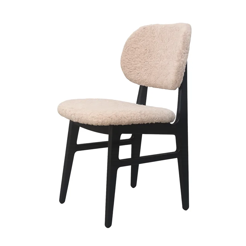Scaune restaurant - Scaun elegant cu cadrul din lemn masiv - LEXA