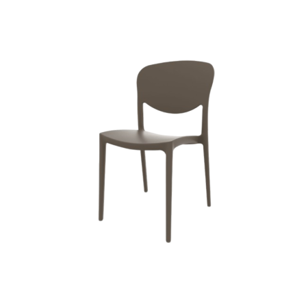 Scaun elegant din plastic pentru cantina - NAIROBI [4]