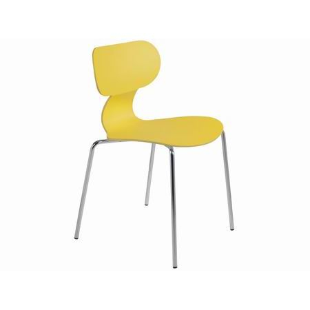 Scaune plastic - Scaun fast-food / food-court tip scoica din plastic curbat YUGO S