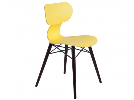 Scaun fast-food / food-court tip scoica din plastic curbat YUGO S WOX [9]