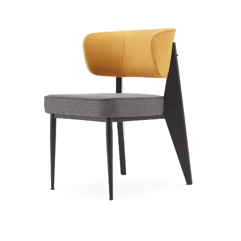 Scaune HoReCa - Scaun horeca cu cadru metalic si scoica tapitata - ETO